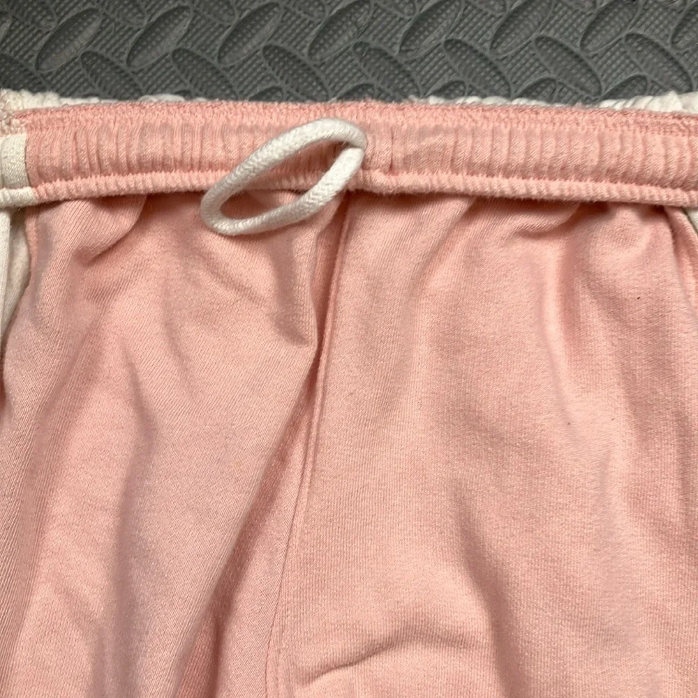 SO The Lounge Life Jogger Juniors Pink and‎ White With Side Stripes Size XS